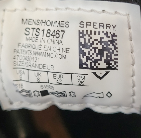 SPERRY CAMDEN CHELSEA BOOTS LEATHER PULL ON BLACK 9 - Picture 14 of 16